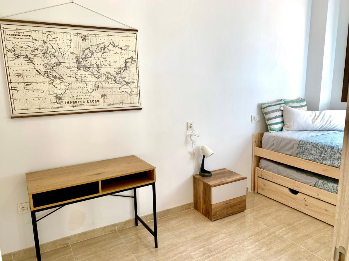Amplia Vivienda New Para12 Pers A 4 Min Caminando De Playa Con Terraza, Piscina Com, Wifi, Ventiladores De Techo, Lavavajillas Roquetas de Mar Buitenkant foto